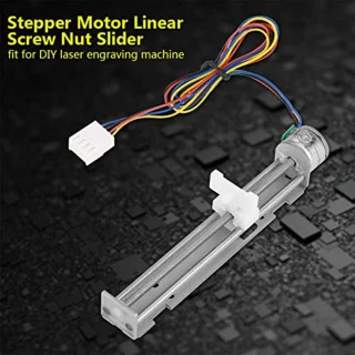 Universeel 12V stappenmotor met lineaire moer - 2 stuks