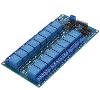 Universeel 16-kanaals relaismodule 5V
