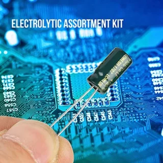 Universeel assortiment elektrolytische condensatoren 100 stuks 10 waarden 10–63V 10–470µF