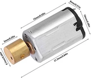 Universeel Vibratiemotor M20 - Mini DC 1,5–6V (3 stuks)