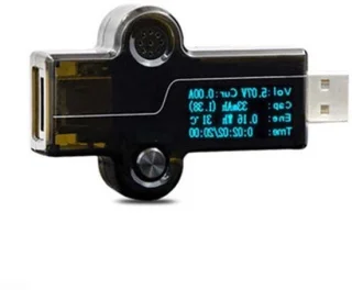 USB-detector stroommeter 3-25V zwart