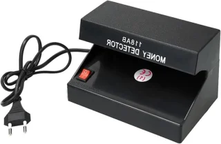 UV-licht detector valsgeld tester zwart