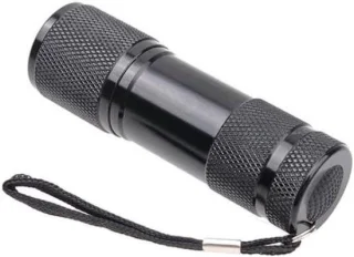 Valse geld detector UV-lamp pen zwart