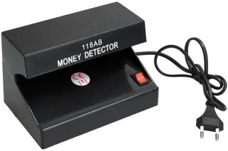 Valsgelddetector UV-lamp