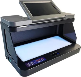 Valutatester - 120x120x220mm - Zwart