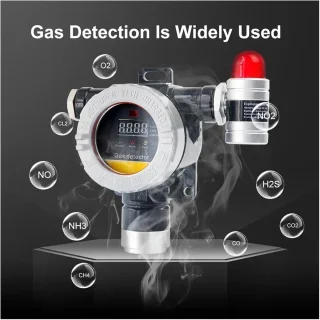 Vaste gasdetector katalytische verbranding