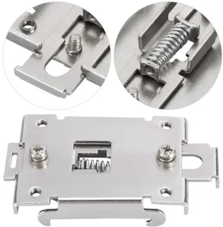 Vaste montageklem voor 35 mm DIN-rail, 2 stuks