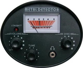 Velleman Metaaldetector met waterdichte zoekspoel 18 cm, analoog