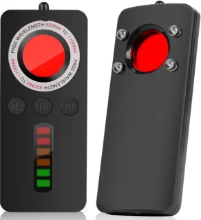 Verborgen camera detector zwart