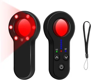Verborgen camera detector zwart