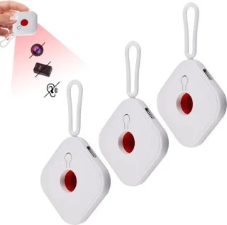 Verborgen Cameradetectoren 3-pack Wit