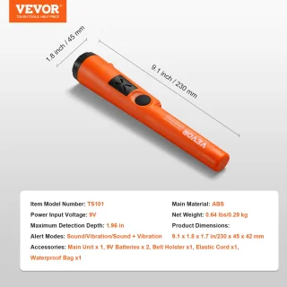 VEVOR Metaaldetector Pinpointer