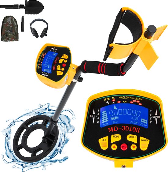VEVOR Metaaldetector Professioneel met LCD-scherm review