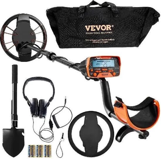 VEVOR Metaaldetector Verstelbaar met LCD Display review