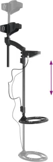vidaXL Metaaldetector Auto-Tune 18 cm