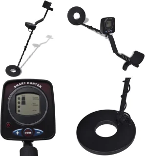 vidaXL Metaaldetector met LCD-scherm 21cm zoekschijf