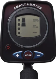 vidaXL Metaaldetector met LCD-scherm 21cm zoekschijf