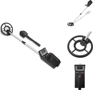 vidaXL Metaaldetector met schep 160 cm
