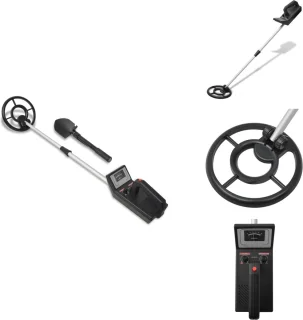 vidaXL Metaaldetector met schep 160 cm