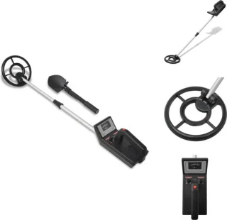 vidaXL Metaaldetector met schep 160 cm