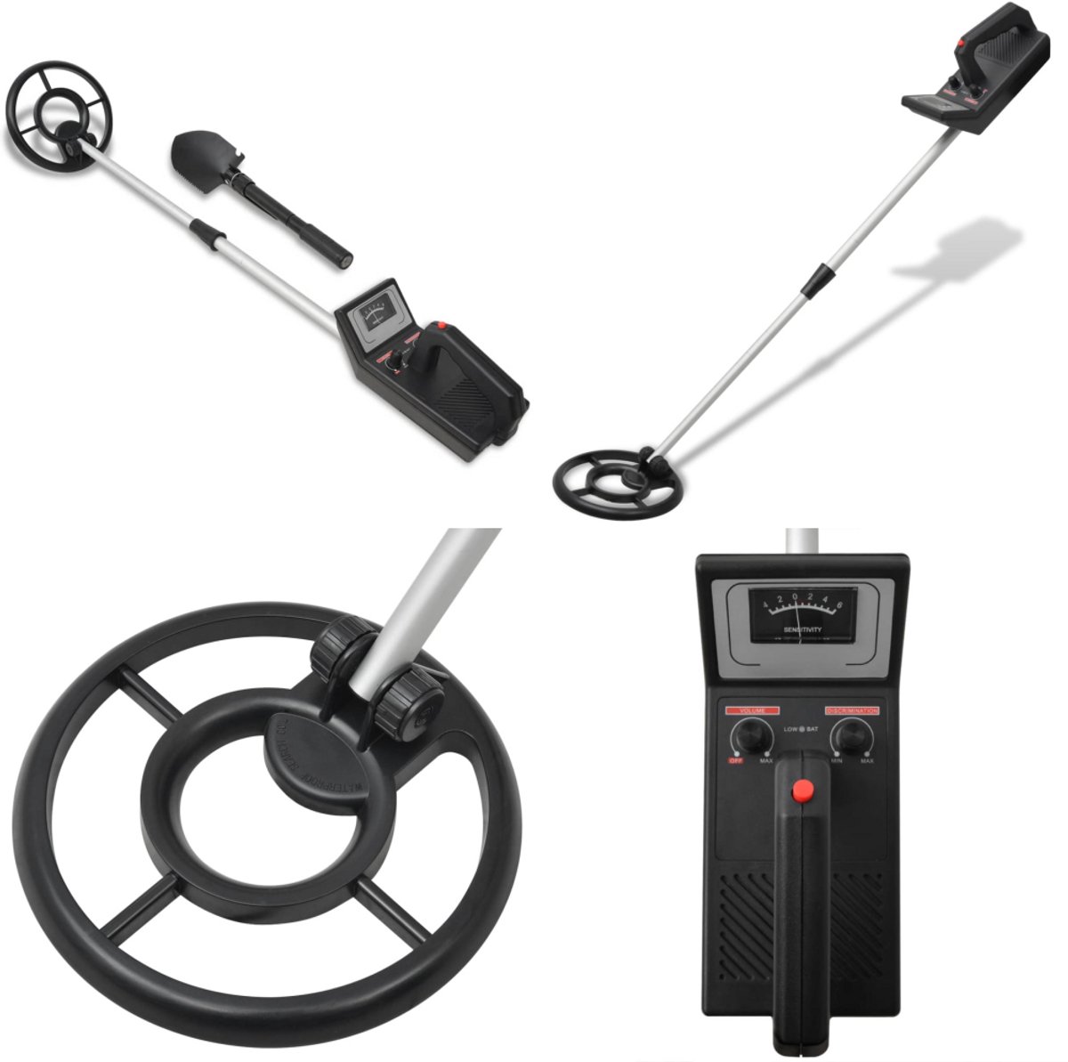 Wat vinden we goed aan de vidaXL Metaaldetector met Schep 160 cm