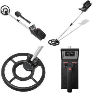 vidaXL Metaaldetector met Schep 160 cm