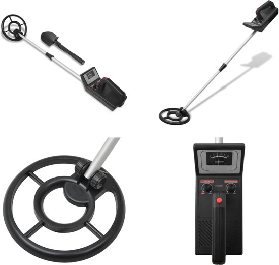 vidaXL Metaaldetector met Schep 160 cm review