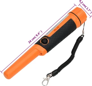 vidaXL Metaaldetector Pinpointer Oranje
