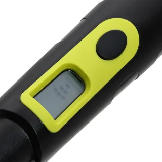 vidaXL Pinpointer Metaaldetector Zwart Geel