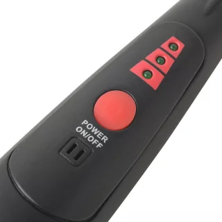 vidaXL Pinpointer Metaaldetector Zwart-Rood