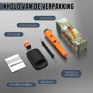 VIN® Pinpointer Metaaldetector Oranje