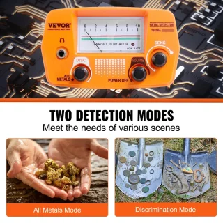 Volwassen Metaaldetector Professioneel Set inclusief Koptelefoon, Schep en Draagtas