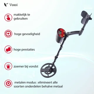 Vosoi Metaaldetector Deluxe Set