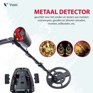 Vosoi Metaaldetector Deluxe Set
