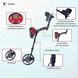 Vosoi Metaaldetector Deluxe Set