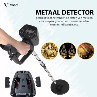 Vosoi Metaaldetector Waterdicht