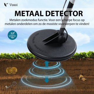 Vosoi Metaaldetector Waterdicht