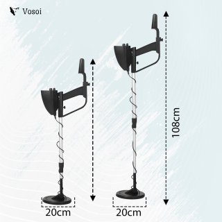 Vosoi Metaaldetector Waterdicht