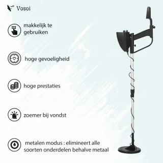Vosoi Metaaldetector Waterdicht