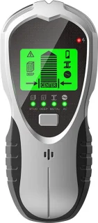 Wand detector metaaldetector leidingzoeker zwart