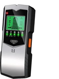 Wanddetector 17 cm - Zwart