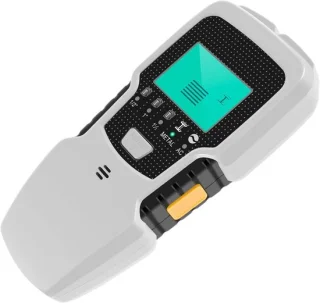 Wanddetector 18x8 cm zilver
