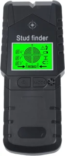 Wanddetector 6-in-1 zwart