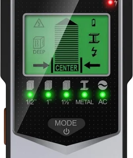 Wanddetector - Balksensor metaaldetector - 17.1 x 7 x 3.5 cm - Grijs