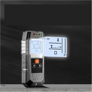 Wanddetector Instrument - Metaaldetector Muurscanner - Bouwplaats Gebruik - Betondekking Meten - 3 kg - One Color