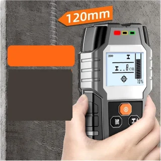 Wanddetector Instrument - Metaaldetector Muurscanner - Bouwplaats Gebruik - Betondekking Meten - 3 kg - One Color