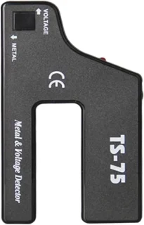 Wanddetector metaal zwart