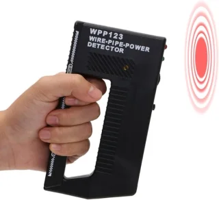 Wanddetector metaaldetector muurscanner buizenzoeker zwart