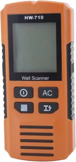 Wanddetector - Studiemeter Studzoeker - 15 x 7 x 3 cm - geel