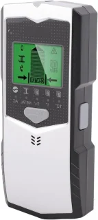 Wandknopvinder detector muurscanner stud 19 x 10 x 5 cm grijs